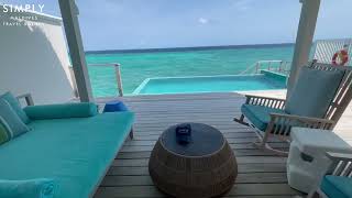 Finolhu Maldives Resort  Ocean Pool Villa Room Tour [upl. by Eittocs]