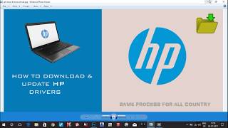 How to download and Install Hp wifi DriverBluetoothBiosGraphics etc in 2020 [upl. by Htenek194]