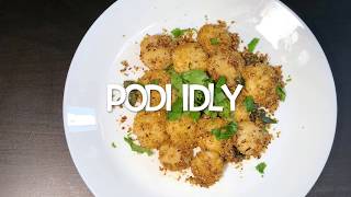 Podi Idli Recipe in Telugu  Special Recipes  Gun Powder Idli  Recipe 36 [upl. by Ahsal]