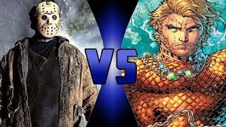 Jason Voorhees VS Aquaman Friday the 13th VS DC Comics  One Second Punch Out Ep 24 [upl. by Eldridge]