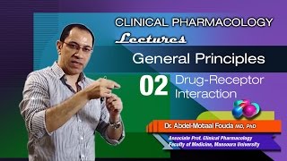 General Principles of Pharmacology Ar  02  Drug receptors and binding [upl. by Tay76]