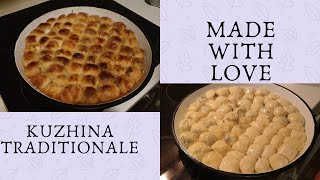 MANTIA me mish ose gjath 🥰 Recepti i Gjyshes  Minced meat bags  Dumplings to bake easy [upl. by Atolrac]