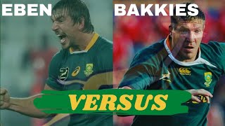 Who Was Better Springbok Enforcer  EBEN Etzebeth Versus Bakkies BOTHA Tribute [upl. by Rivard]