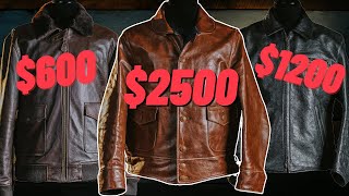 How Much Should You Pay For A Leather Jacket [upl. by Zennas368]