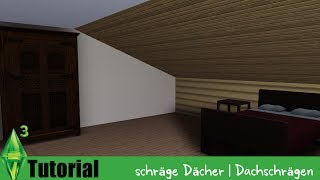 Tutorial Schräge Dächer  Dachschrägen [upl. by Agripina]