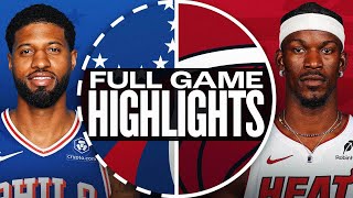 76ERS at HEAT  FULL GAME HIGHLIGHTS  November 18 2024 [upl. by Ahsart]