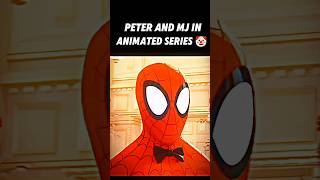 Peter and mj in animated series vs in moviesmarvelmcuavengersmjshortsfeedshortspeterparker [upl. by Eelnyl]