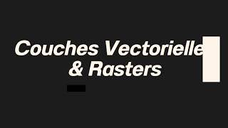 Import couches vectorielles amp rasters QGIS [upl. by Gnep]