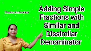 Adding Similar and Dissimilar Fractions [upl. by Anaidni316]