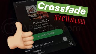 Función CROSSFADE de Spotify ¿Que es¿Cómo funciona  Trucos iPhone [upl. by Nnitsuj]