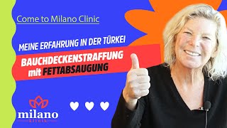 Bauchdeckenstraffung mit Fettabsaugung Erfahrung in der Türkei [upl. by Gelya573]