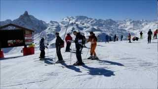 To the top of the Saulire MeribelCourchevel [upl. by Erlinna118]