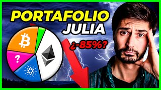 👉 VUELVE EL PORTAFOLIO de INVERSIÓN en CRIPTOMONEDAS de JULIA 2023 💥 [upl. by Enomor]