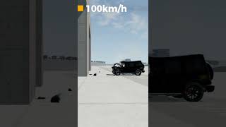 Mercedes GClass Crash Test beamingdrive car mercedes gclass [upl. by Sidonnie]