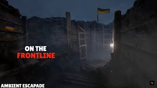 Youre On The Ukrainian Frontline  Ukraine War  Bakhmut Battle Ambience [upl. by Dranreb619]