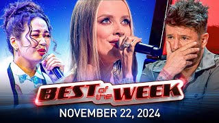 The best performances this week on The Voice  HIGHLIGHTS  22112024 [upl. by Chrystal]