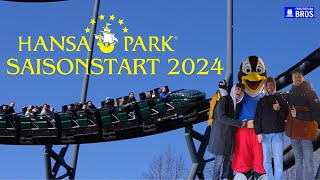 HansaPark 2024  Saisonstart  Neue Abenteuer an der Ostsee [upl. by Mourant284]