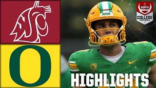 Washington State Cougars vs Oregon Ducks  Full Game Highlights [upl. by Myo901]