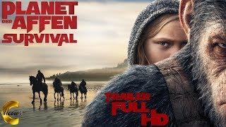 Planet der Affen Survival  Trailer Full HD  Deutsch [upl. by Finbar104]