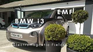 Electromagnetic Fields in Electric Cars EMF Review of BMW i3 [upl. by Enitsenre]