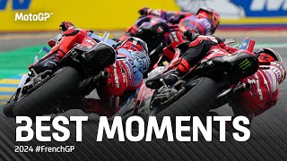 Best MotoGP™ Moments 🔥 2024 FrenchGP [upl. by Trocki]