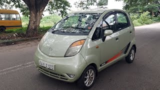 🚘Tata nano LX special addtion👀modl2013 owner03 💸price85000 fix✔️cal m90369246599844402659☎️ [upl. by Cordova8]