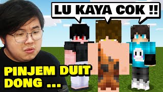 Gw Coba Pinjem Hutang Sama Youtuber Minecraft Ini … Inilah Reaksi Mereka [upl. by Ennovi]