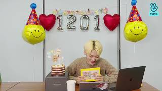 WEi vlive 🐣 20211201 HAPPY SEOKHWA DAY 🐣 ENG [upl. by Ottillia]