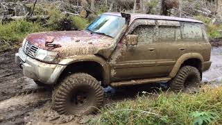 Nissan Patrol Y61 30 Diesel  Tires 37quot  Extreme Offroad Compilation [upl. by Gabrielli514]