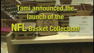 Longaberger NFL Basket Line Launch event at Homestead [upl. by Eyllek]