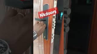 Nk doors Thanjavur Trichy Ariyalur fitting at Nannilam Please contact 9976402887 doubledoor [upl. by Wartow103]