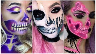 INCREIBLES MAQUILLAJES PARA HALLOWEEN 2023 Easy Halloween Makeup Tutorial 2024 halloween2023 [upl. by Mehta]