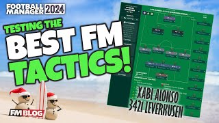 Testing The Best FM24 Tactics  Xabi Alonso 3421 V2 Leverkusen  Football Manager 2024 [upl. by Sayers]