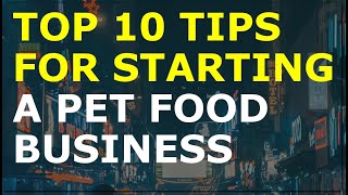 How to Start a Pet Food Business  Free Pet Food Business Plan Template Included [upl. by Emia799]