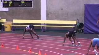 Gramblings Akeem Williams vs Texas Southerns Philip Redrick In 2011 SWAC Indoor Men 200 Final [upl. by Lose]