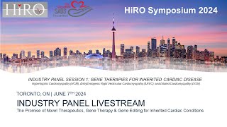 Session 1 Gene Therapies for Inherited Cardiac Disease HCM ARVC DCM [upl. by Scotty]