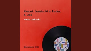 Sonata 4 in Esdur K 282  II Minuetto Remastered 2024 [upl. by Kellda866]