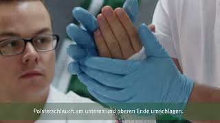 Effektives Behandeln einer Radiusfraktur  HM Rollcast  KREWI Medical Produkte GmbH [upl. by Cosmo]