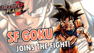 SSF2 Beta Mods  SF Goku ReleaseAgain lmao [upl. by Katharyn]