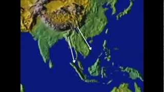 Philippine Islands during Continental Drift Pangaea Event [upl. by Erreipnaej756]