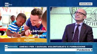 AMESCI 25TH la puntata di Spazio Libero su Rai 3 dedicata alla Fondazione [upl. by Azeel]