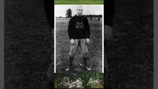 GRAVE OF KNUTE ROCKNE usa notredame football college shorts short nfl sports viralvideo [upl. by Maurise]