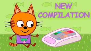 KidECats  NEW Episodes Compilation  Best cartoons for Kids 2022 [upl. by Zerimar]