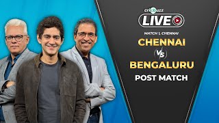 Cricbuzz Live Match 1 Chennai v Bengaluru Postmatch show [upl. by Karee]