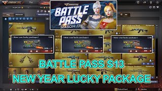 CFPH Battle Pass Season 13 and New Year Lucky Package A B amp C Review  Crossfire Philippines 30 [upl. by Grantley]