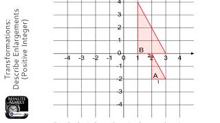 Transformations Describe Enlargements Positive Integer Grade 4  OnMaths GCSE Maths Revision [upl. by Bannister]