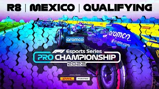 2022 F1 Esports Series Pro Championship Round 8 Qualifying [upl. by Erhard]