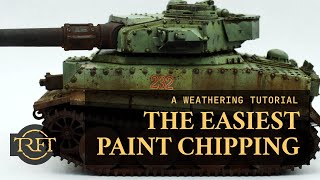 How to Apply LIQUID MASK CHIPPING  How to Paint Warhammer Tanks Episode 714 [upl. by Etnod]