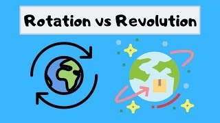 Difference between rotation and revolution [upl. by Vassell401]