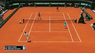 AO Tennis 2  Joran VliegenUlrikke Eikeri vs Ena ShibaharaWesley Koolhof  PS5 Gameplay [upl. by Hollah]